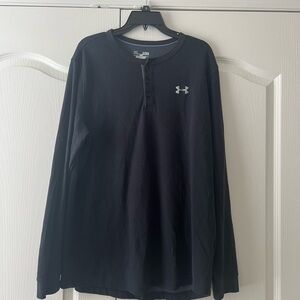 Under Armour Men's Black Long Sleeve Shirt